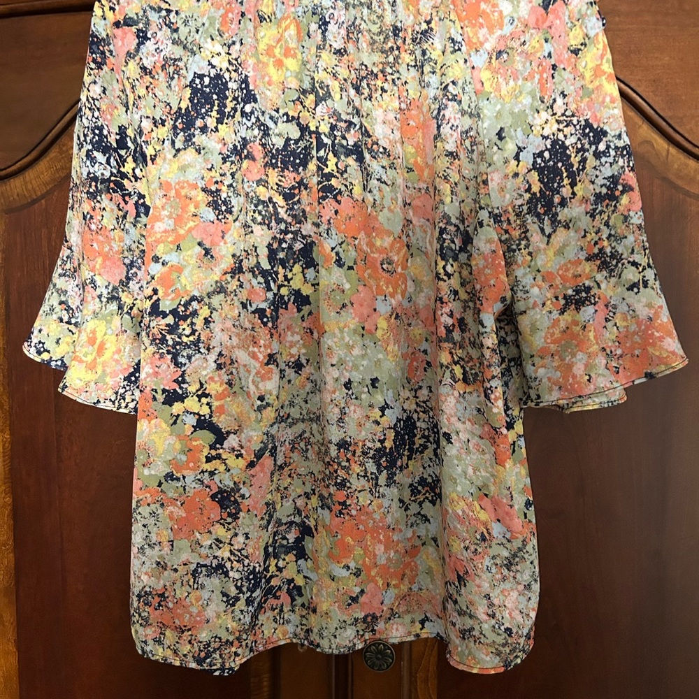 Floral Print Women's Top